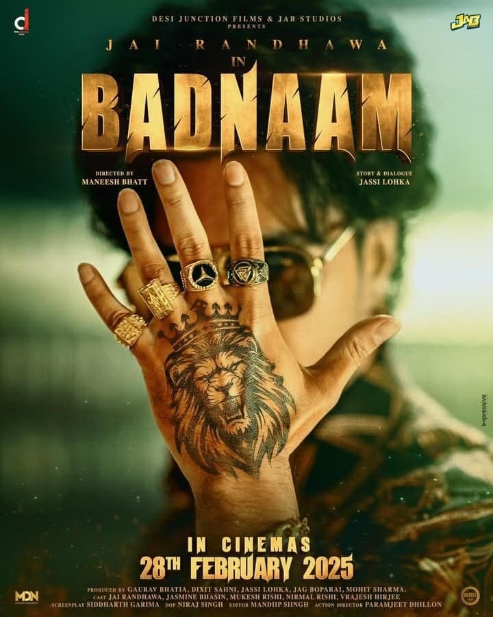 Badnaam Movie Poster